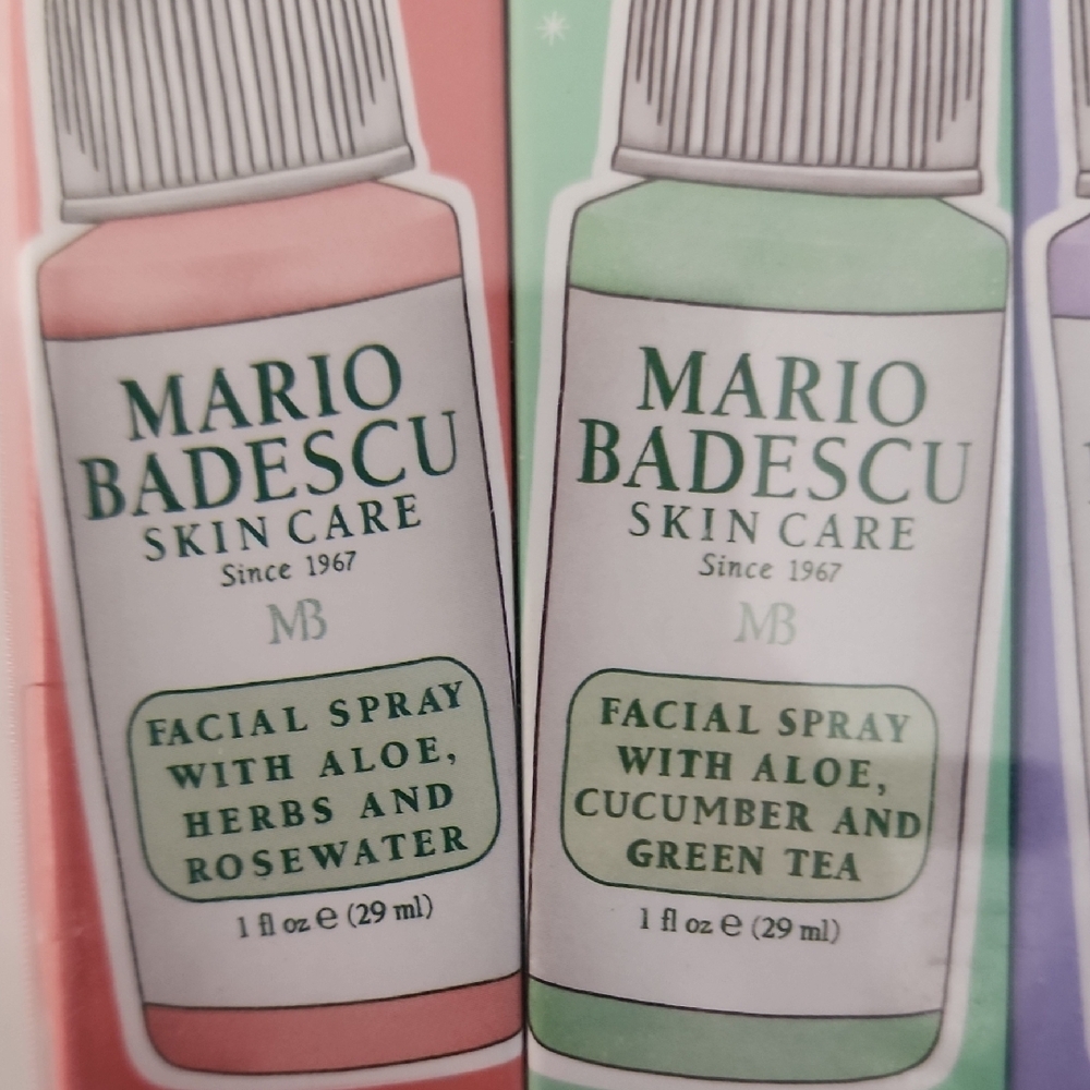 Mario Badescu Hydrating Facial Spray Collection - Pink, Green, Purple, Orange - Picture 2 of 3